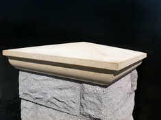 18" 4 Weathered Decorative Base